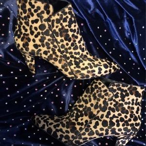 Leopard Booties